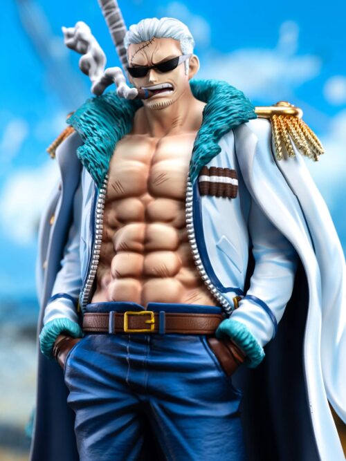 One Piece Navy Smoker GK Resin Statue