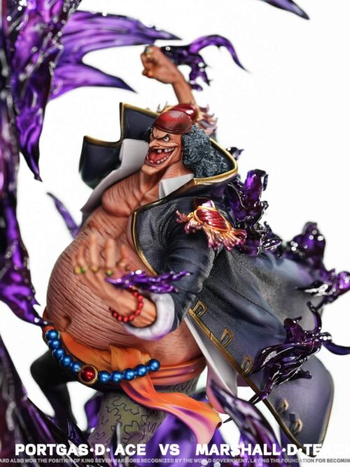 One Piece Portgas D. Ace VS Marshall D. Teach GK Resin Statue