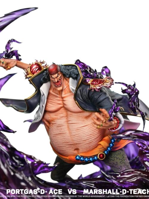 One Piece Portgas D. Ace VS Marshall D. Teach GK Resin Statue