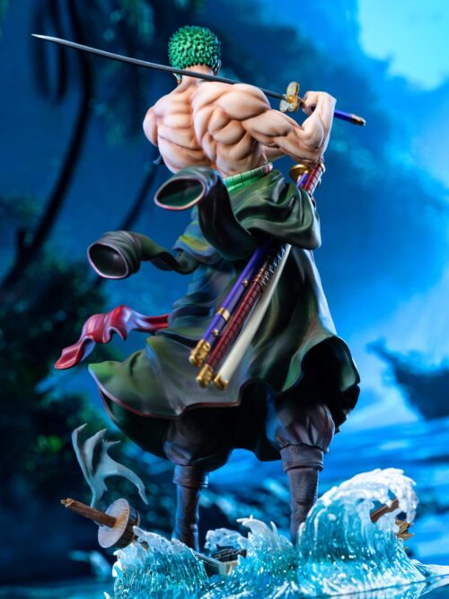 One Piece Roronoa Zoro Sword-Carrier GK Resin Statue