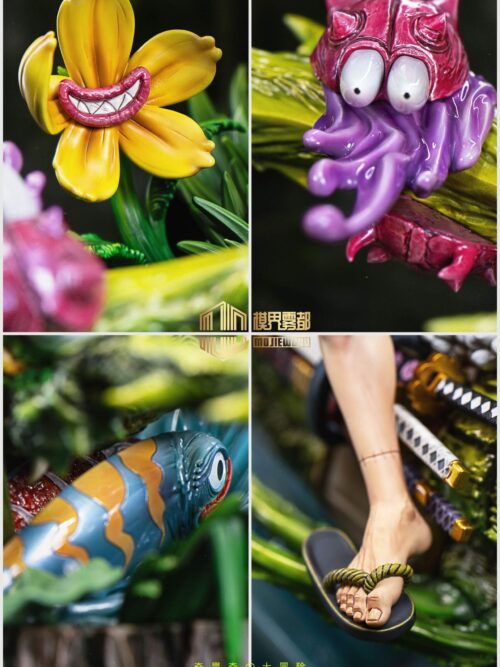 One Piece Strange Forest Adventure #5 Roronoa Zoro x Scyther GK Resin Statue