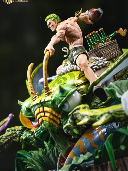 One Piece Strange Forest Adventure #5 Roronoa Zoro x Scyther GK Resin Statue
