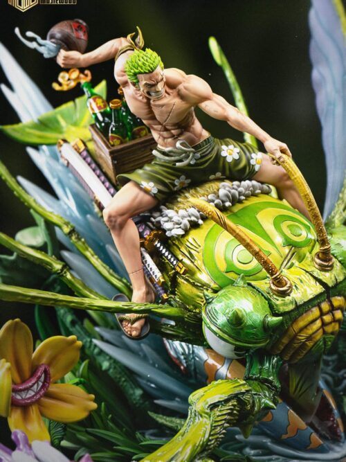 One Piece Strange Forest Adventure #5 Roronoa Zoro x Scyther GK Resin Statue