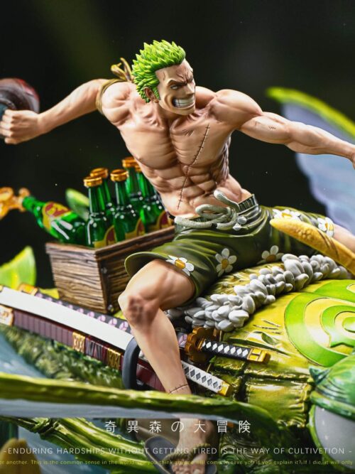 One Piece Strange Forest Adventure #5 Roronoa Zoro x Scyther GK Resin Statue