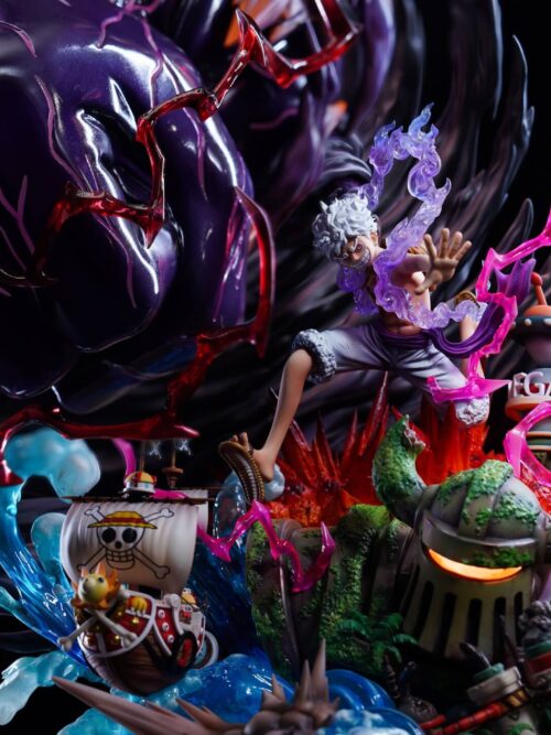 One Piece Warhead Nika Luffy GK Resin Statue