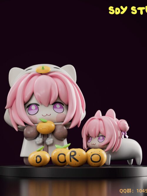 Orange Pup Delivery Doro GK Resin Statue