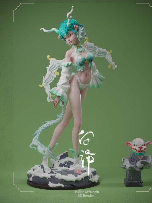 Original Shanhai Bai Ze White Model Kit GK Resin Statue