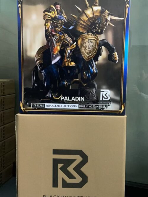 Paladin & Blood elf GK Resin Statue