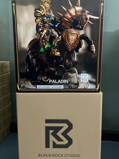 Paladin & Blood elf GK Resin Statue