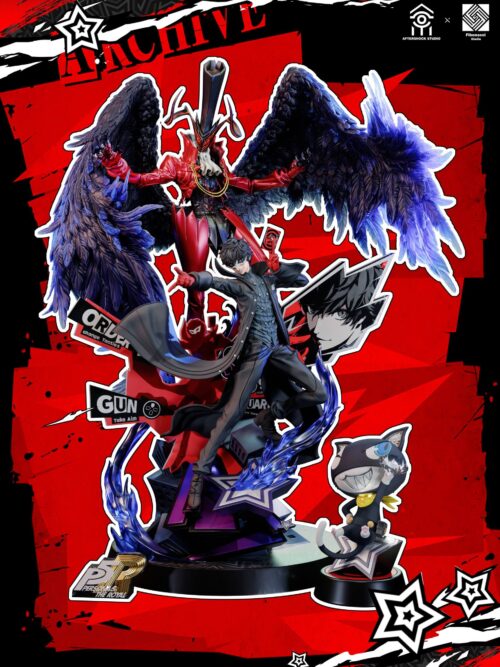 Persona 5 Royal Ren Amamiya Joker & Ars??ne GK Resin Statue