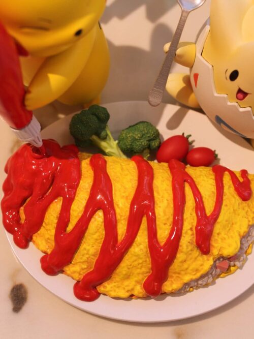 Pika Omelet Rice GK Resin Statue