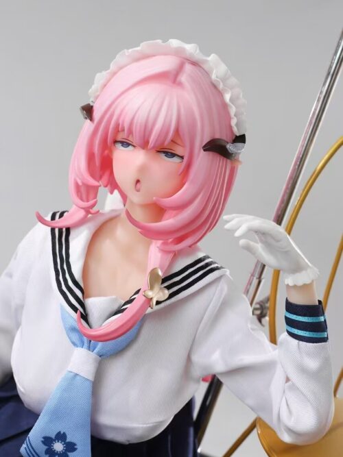 Pink-Heart Airi GK Resin Statue