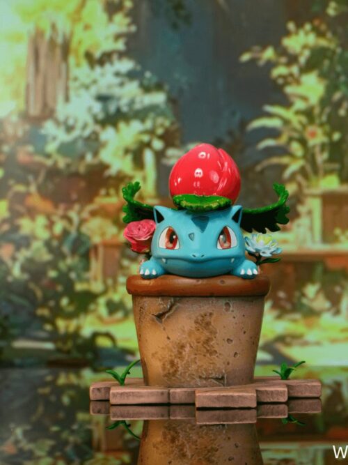 Pokémon City Ecology Series #5 Bulbasaur Evolution Line GK Resin Statue