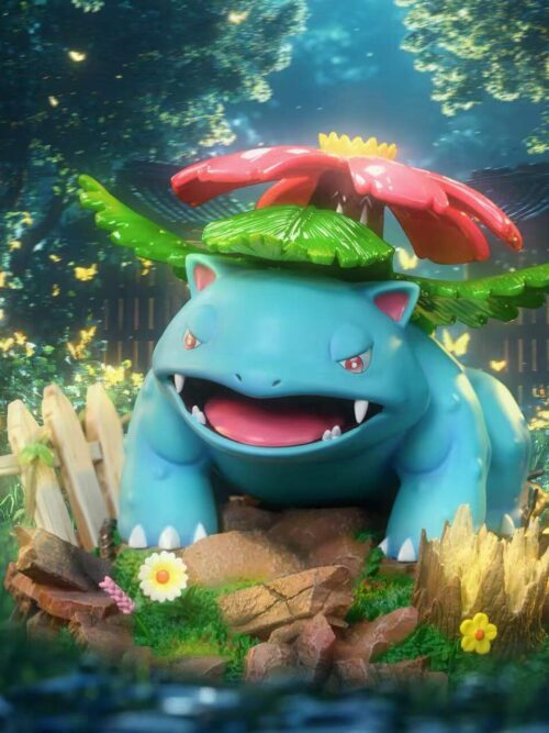 Pokémon City Ecology Series #5 Bulbasaur Evolution Line GK Resin Statue
