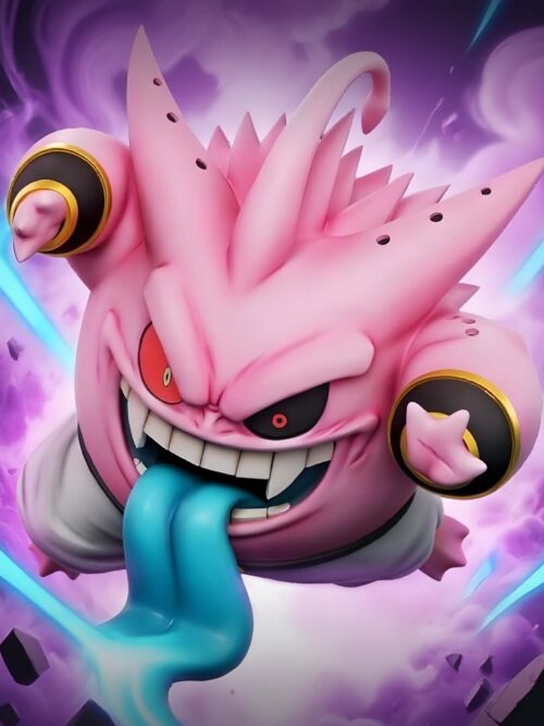 Pokémon Gengar COS Majin Buu GK Resin Statue