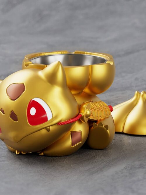 Pokémon "Good Fortune" Bulbasaur Ashtray GK Resin Statue