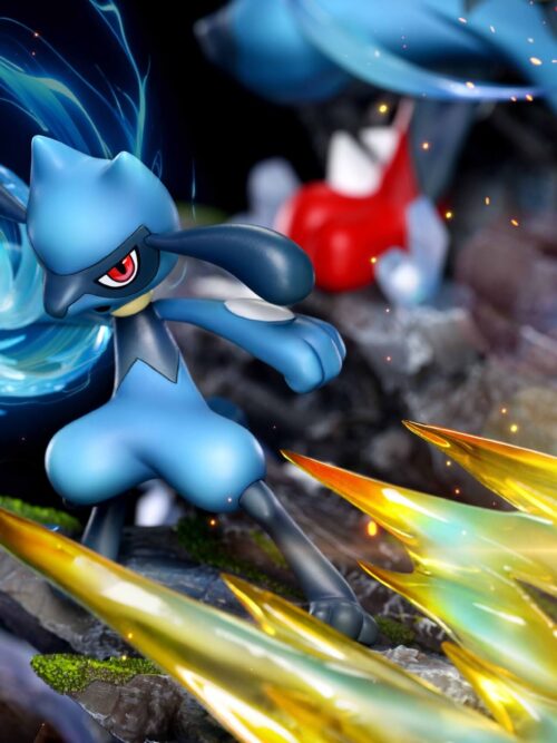 Pokemon Lucario GK Resin Statue