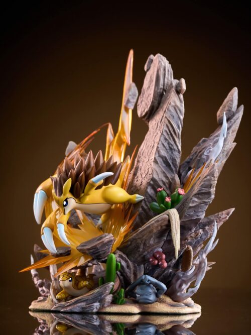 Pokémon Sandslash Evolution Set GK Resin Statue