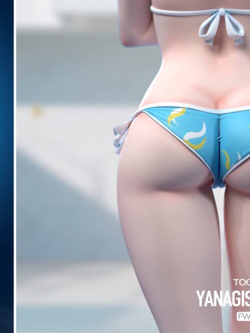 Poolside Daydream Yanagisawa Apricot Cabbage GK Resin Statue