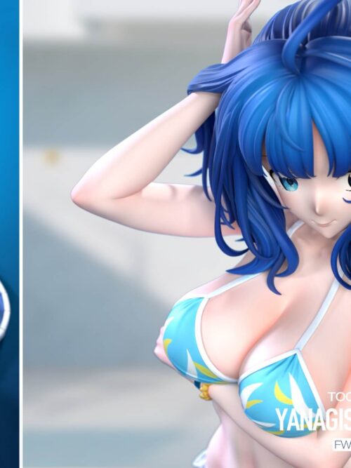 Poolside Daydream Yanagisawa Apricot Cabbage GK Resin Statue