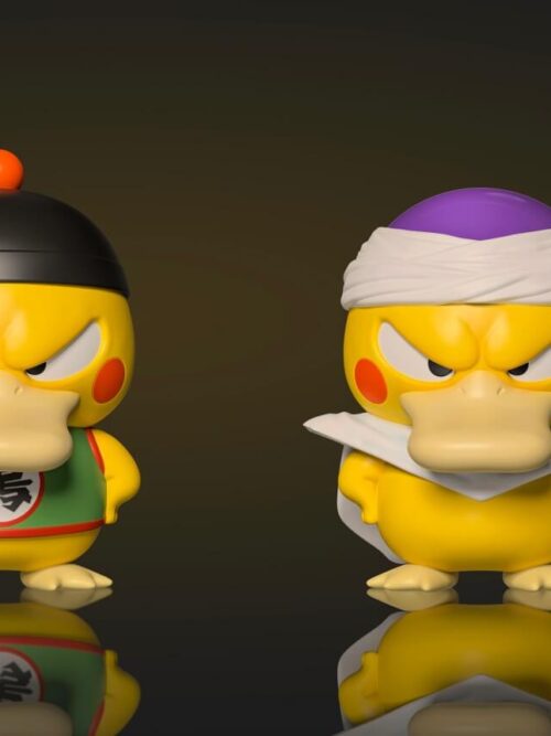 Psyduck Mini Figure Set GK Resin Statue