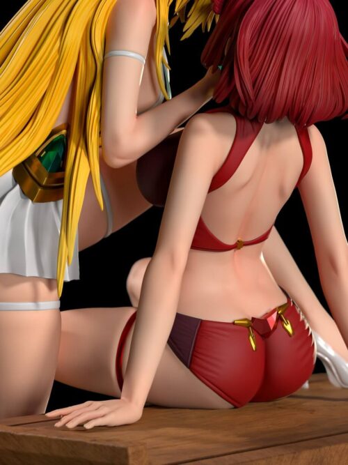 Pyra & Mythra GK Resin Statue
