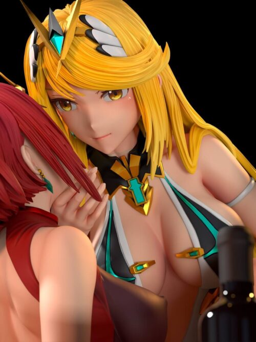 Pyra & Mythra GK Resin Statue