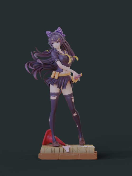 Raiden Mei GK Resin Statue