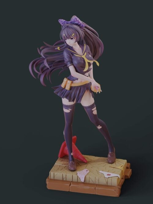 Raiden Mei GK Resin Statue