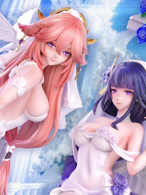 Raiden Shogun / Yae Miko GK Resin Statue