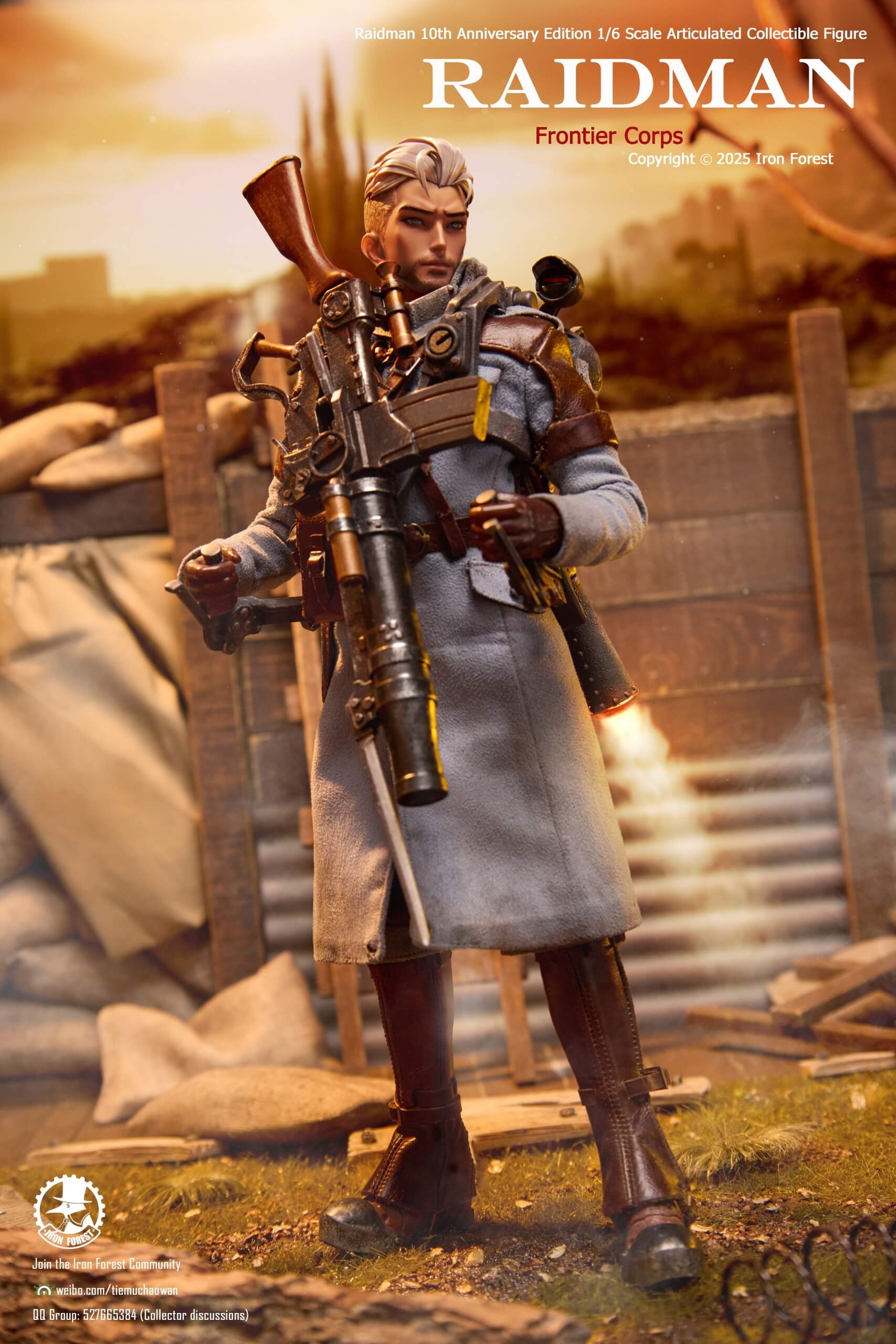 Raid Man Raidman — 10th Anniversary Articulated Figure - GK Resin Statue ...