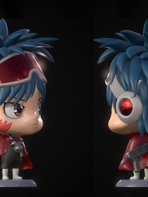 Rainbow Children Series Vol. 8 Lal Mirch GK Resin Statue