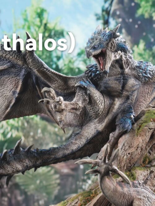Rathalos Trio Diorama GK Resin Statue