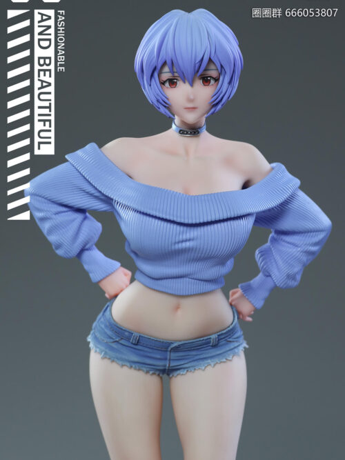 Rei Ayanami Summer Girlfriend Series GK Resin Statue