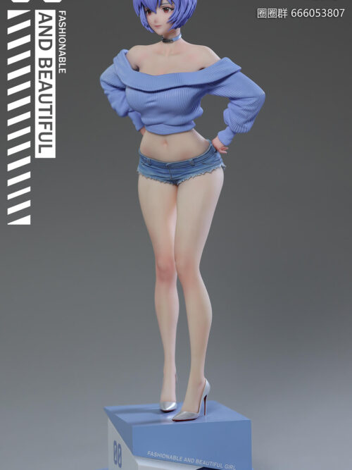 Rei Ayanami Summer Girlfriend Series GK Resin Statue