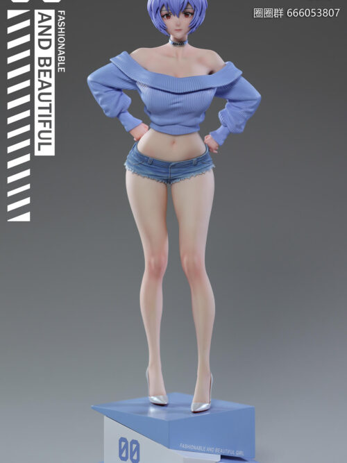 Rei Ayanami Summer Girlfriend Series GK Resin Statue
