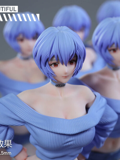 Rei Ayanami Summer Girlfriend Series GK Resin Statue