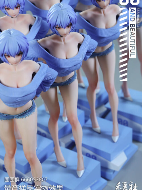 Rei Ayanami Summer Girlfriend Series GK Resin Statue