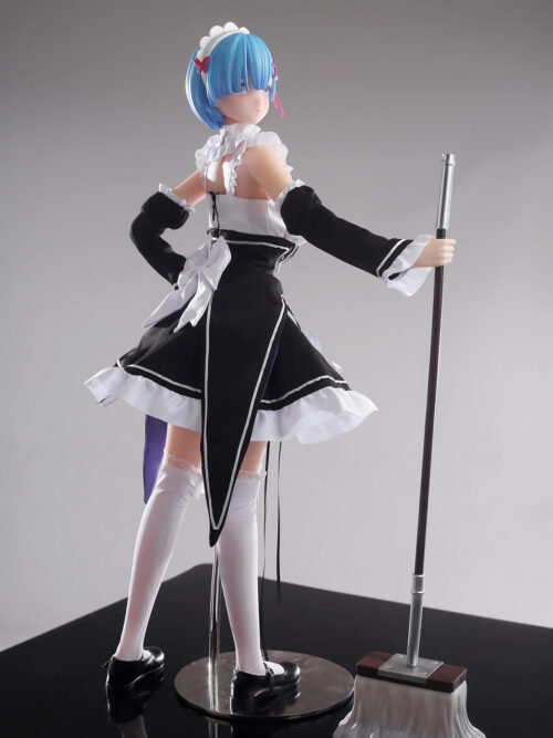 Rem 65 cm Platinum-Silicone Articulated Figure GK Resin Statue