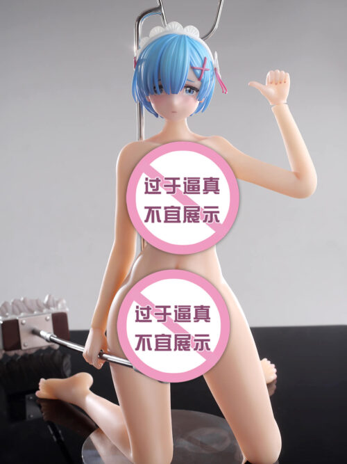 Rem 65 cm Platinum-Silicone Articulated Figure GK Resin Statue