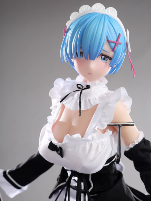 Rem 65 cm Platinum-Silicone Articulated Figure GK Resin Statue