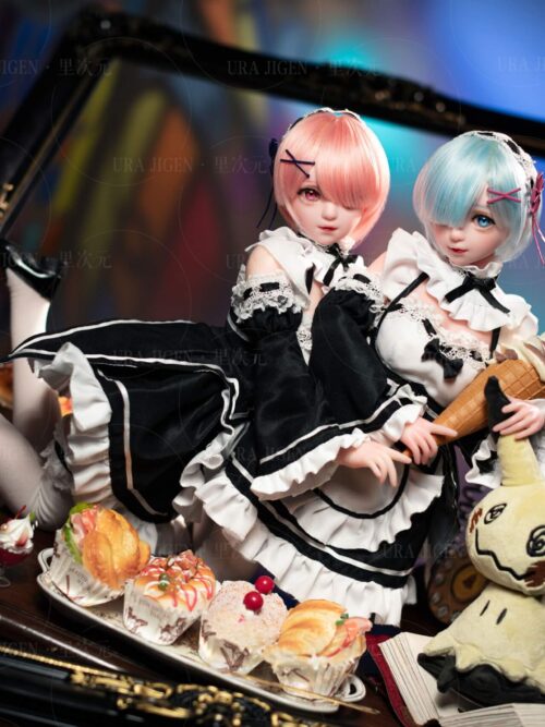Rem & Ram GK Resin Statue