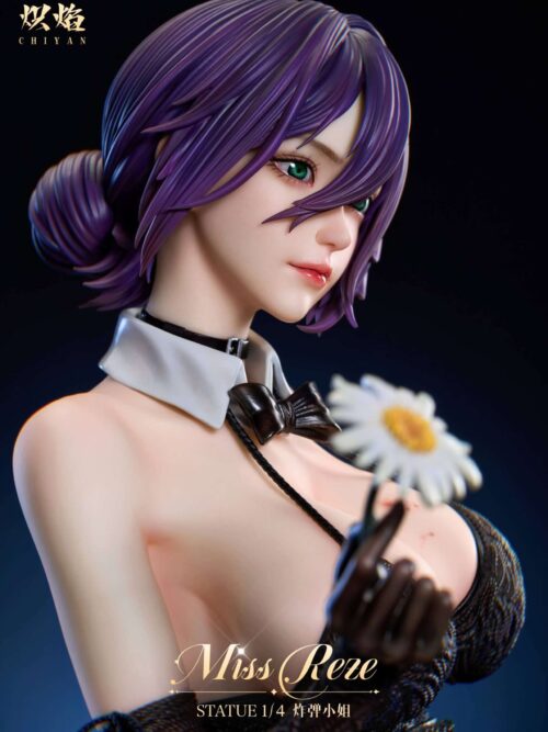 Reze Cosplay Miss Bomb GK Resin Statue