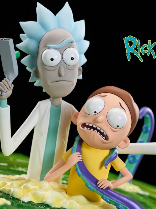 Rick and Morty GK Resin Statue