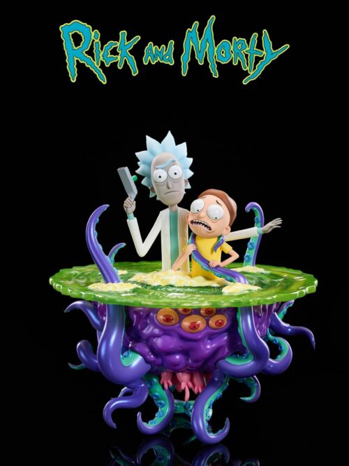 Rick and Morty GK Resin Statue