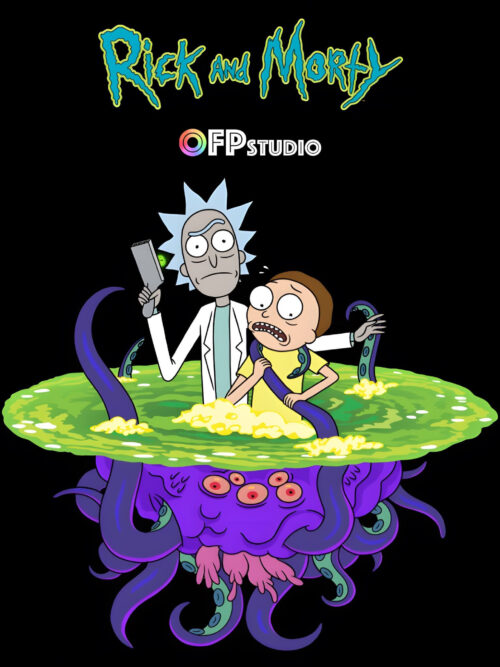 Rick and Morty GK Resin Statue