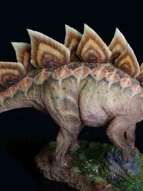 “Roadkill” Stegosaurus Stenops 1/18 Scale Diorama GK Resin Statue