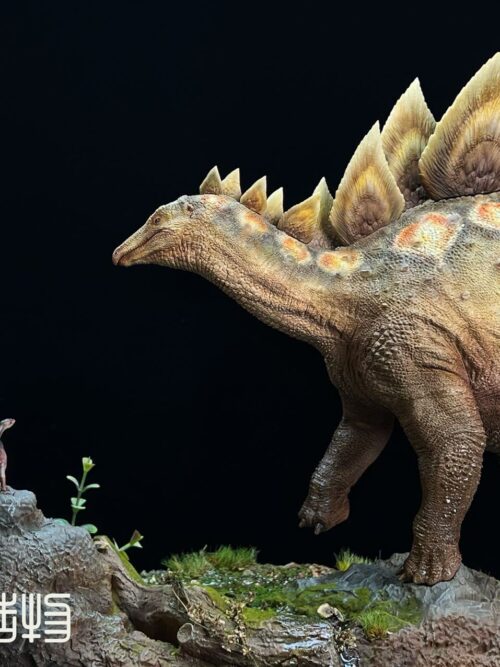 “Roadkill” Stegosaurus Stenops 1/18 Scale Diorama GK Resin Statue
