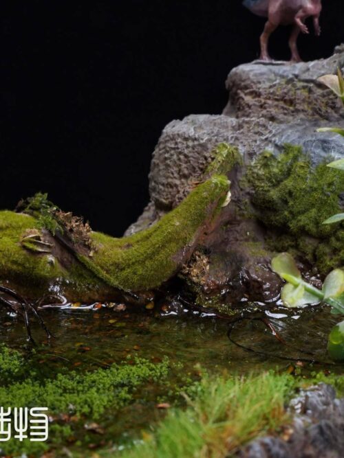 “Roadkill” Stegosaurus Stenops 1/18 Scale Diorama GK Resin Statue