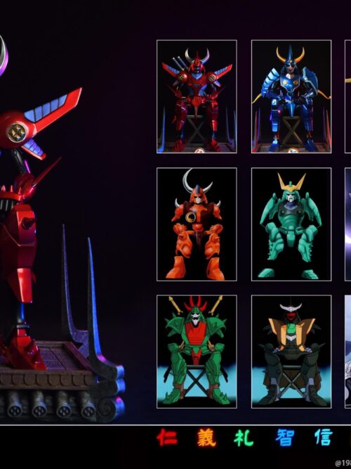 Ronin Warriors Rekka & Tenku GK Resin Statue